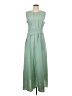 Shein 100% Polyester Green Casual Dress Size L - photo 1