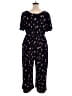 Kaileigh Floral Black Jumpsuit Size 2X - photo 2