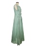 Shein 100% Polyester Green Casual Dress Size L - photo 4