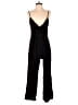 Trixxi Solid Black Jumpsuit Size M - photo 1