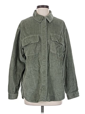 American Eagle Outfitters Long Sleeve Button-Down Shirt (view 1)