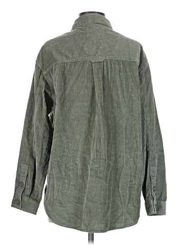 American Eagle Outfitters Long Sleeve Button-Down Shirt (view 2)