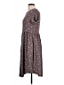 Unbranded Polka Dots Gray Casual Dress Size L - photo 5