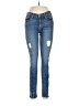 FRAME Denim Hearts Blue Jeans Size 28 waist - photo 1