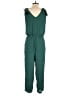 J.Crew 100% Polyester Solid Green Jumpsuit Size XS - photo 2