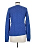 J.Crew Chevron-herringbone Blue Pullover Sweater Size M - photo 2