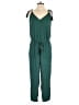 J.Crew 100% Polyester Solid Green Jumpsuit Size XS - photo 1