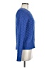 J.Crew Chevron-herringbone Blue Pullover Sweater Size M - photo 4