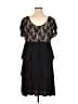 Tiana B. Black Cocktail Dress Size 1X - photo 2