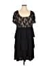 Tiana B. Black Cocktail Dress Size 1X - photo 1