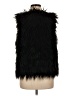 Assorted Brands 100% Polyester Black Faux Fur Vest Size M - photo 2