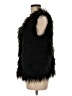 Assorted Brands 100% Polyester Black Faux Fur Vest Size M - photo 5
