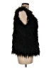 Assorted Brands 100% Polyester Black Faux Fur Vest Size M - photo 4