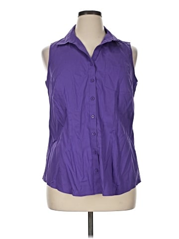 Coldwater Creek Sleeveless Button-Down Shirt (view 1)