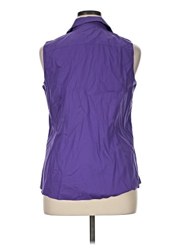 Coldwater Creek Sleeveless Button-Down Shirt (view 2)