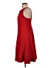 Ann Taylor Solid Red Casual Dress Size 8 - photo 5