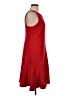 Ann Taylor Solid Red Casual Dress Size 8 - photo 4