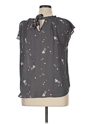 LC Lauren Conrad Short Sleeve Blouse (view 2)