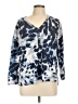 Westbound Blue Long Sleeve Henley Size L - photo 1