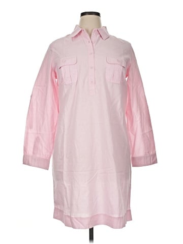 Chadwicks 3/4 Sleeve Button-Down Shirt (view 1)