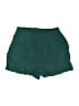Adidas 100% Polyamide Solid Green Shorts Size M - photo 1