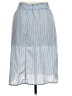 Shein Stripes Blue Casual Skirt Size XL - photo 2