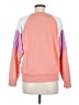 Evereve 100% Cotton Color Block Pink Sweatshirt Size M - photo 2