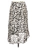 Lewit 100% Silk Animal Print Ivory Silk Skirt Size 12 - photo 2