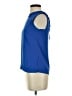 J.Crew 100% Polyester Blue Sleeveless Blouse Size 00 - photo 5