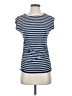 MICHAEL Michael Kors Stripes Blue Short Sleeve Top Size S - photo 1