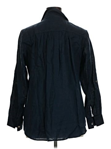 Jones New York Signature 3/4 Sleeve Button-Down Shirt (view 2)