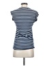 MICHAEL Michael Kors Stripes Blue Short Sleeve Top Size S - photo 2