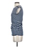 MICHAEL Michael Kors Stripes Blue Short Sleeve Top Size S - photo 5