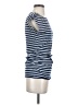 MICHAEL Michael Kors Stripes Blue Short Sleeve Top Size S - photo 4