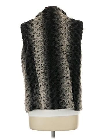 Adrienne Vittadini Faux Fur Vest (view 2)