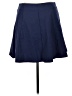 Maison Jules Solid Blue Casual Skirt Size XL - photo 1