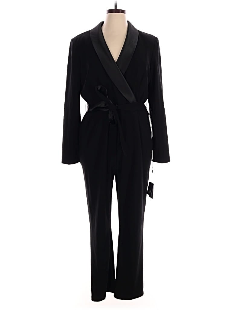 Adrianna Papell Jumpsuit In Black