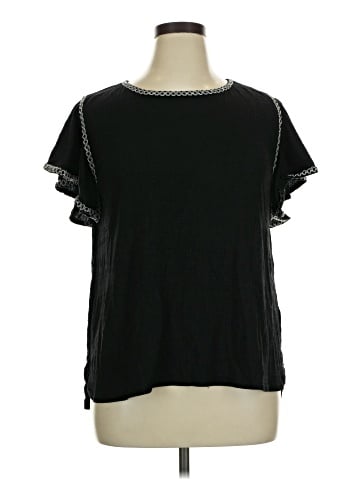 Max Studio Short Sleeve Top (view 1)