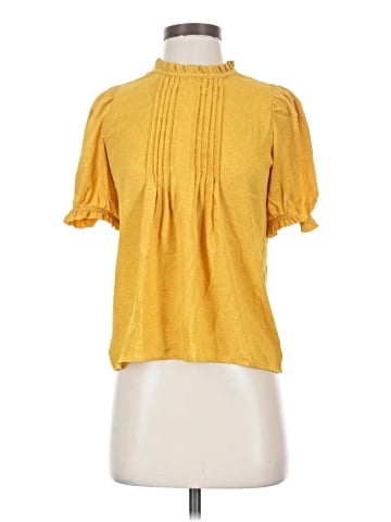 Ann Taylor LOFT Short Sleeve Blouse (view 1)