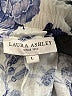 Laura Ashley Floral White Linen Pants Size L - photo 7