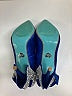 Betsey Johnson Blue Heels Size 5 - photo 5