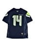 NFL 100% Polyester Blue Short Sleeve Top Size 10 - 12 - photo 1