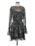 Joie Paisley Gray Cocktail Dress Size S - photo 1