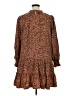 Nine West 100% Polyester Animal Print Brown Casual Dress Size XL - photo 2