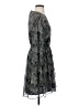 Joie Paisley Gray Cocktail Dress Size S - photo 4