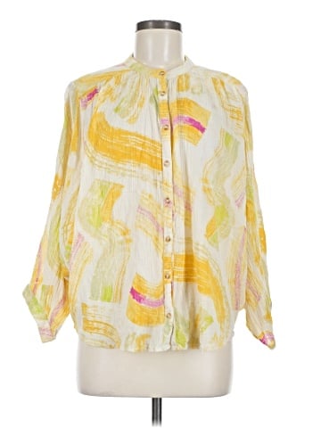 Pilcro 3/4 Sleeve Blouse (view 1)