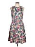 H&M Tropical Teal Cocktail Dress Size L - photo 1