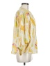 Pilcro Print Yellow 3/4 Sleeve Blouse Size M - photo 4