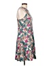 H&M Tropical Teal Cocktail Dress Size L - photo 4