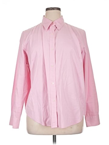 Lauren by Ralph Lauren Long Sleeve Button-Down Shirt (view 1)